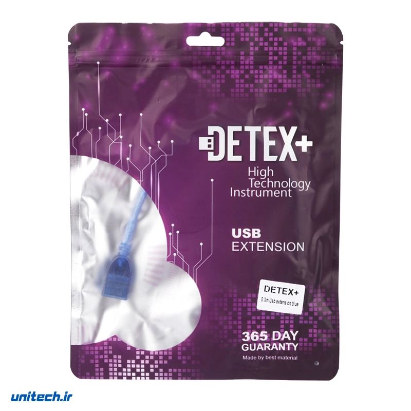 کابل کوتاه افزایش طول Detex+ Mini USB 30cm2